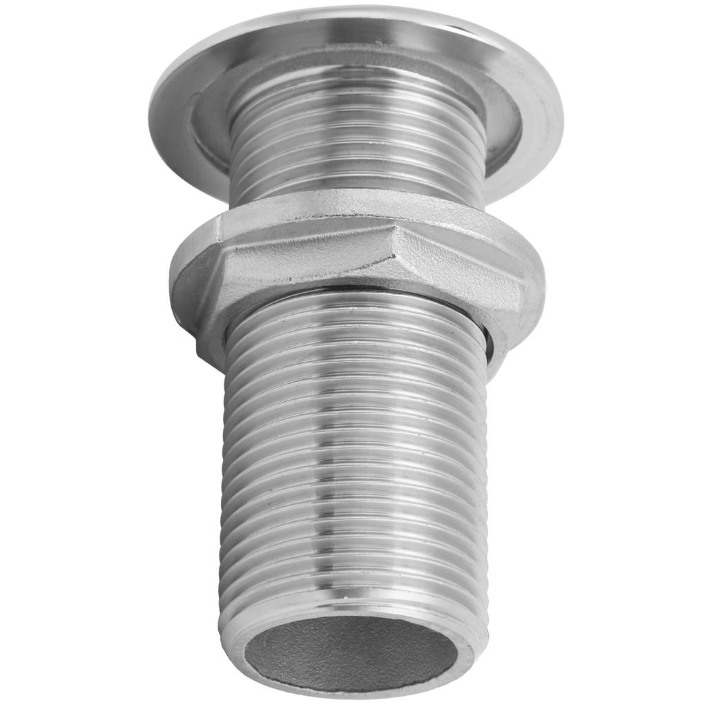 Проходной фитинг-коннектор из нержавеющей стали MJS022 Выходной штуцер для лодок яхт шланг 1 дюйм