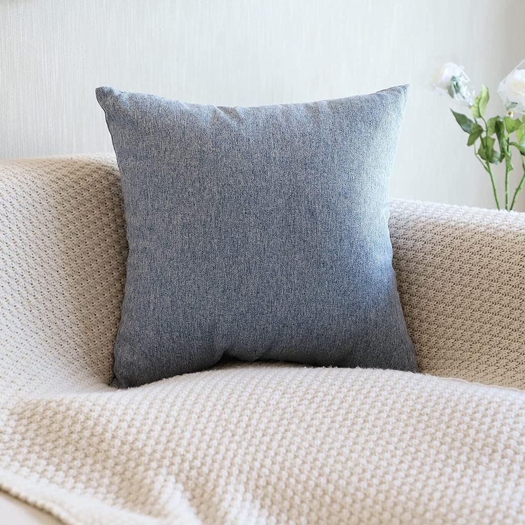 New Linen Pillow Bed and Breakfast Sofa Decorative Lumbar Pillow Cushion Living Room Bedroom Pillow Case with Core