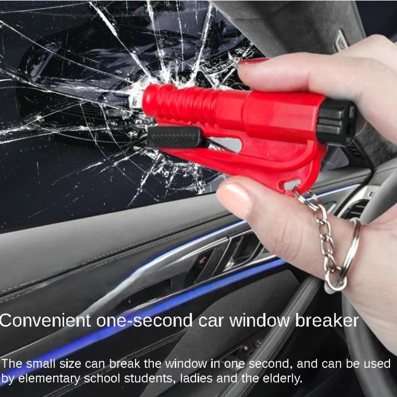 3 In1 Broken Window Hammer Car Safety Hammer Auto Glass Window Breaking Tool Escape Safety Hammer Belt Cutter Emergency Tools