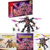 Ninjago Кристальный Король Модель из Строительных Блоков Игрушка Для Мальчиков Детей Коллекционный Подарок