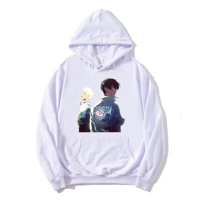 Худи The Summer Hikaru Died Зимние Толстовки с Длинным Рукавом и Капюшоном Повседневные Пуловеры с Графическим Принтом в Стиле Комиксов Осенняя Женская Толстовка