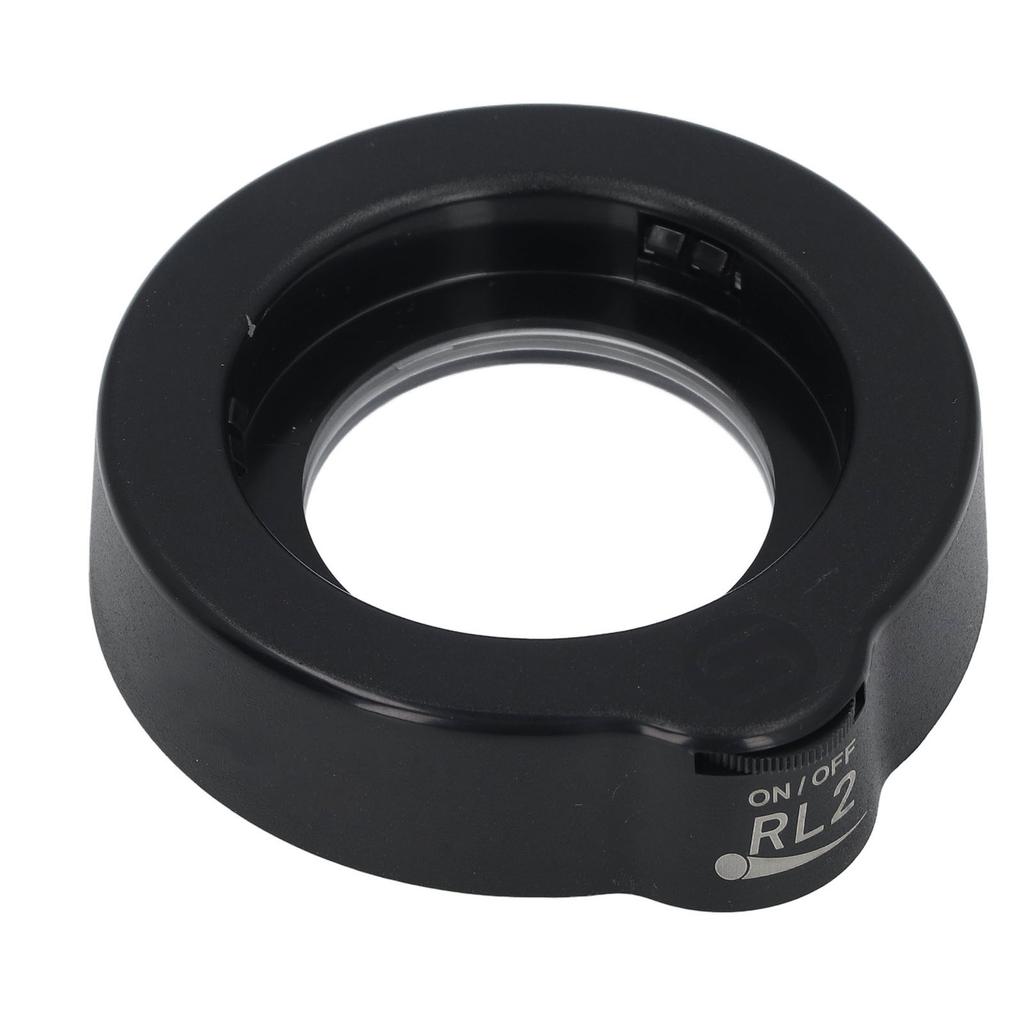 Светодиодный поляризационный кольцевой свет с регулируемой яркостью, антибликовым маслостойким объективом, кольцевой свет для микроскопа