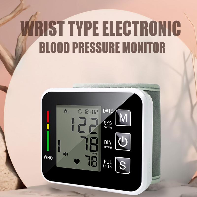 Тонометр автоматический на запястье с LCD-дисплеем