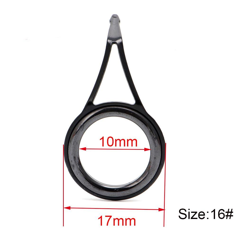 3 мм-23 мм внутренний диаметр направляющая для удочки коробка для снастей аксессуары глаз керамический комплект для ремонта наконечника кольца