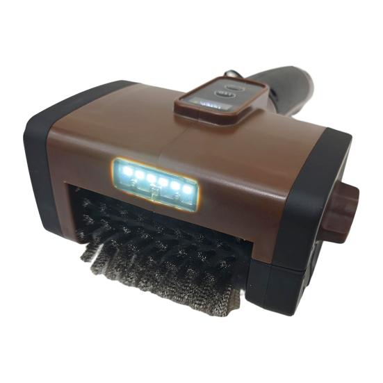 Электрическая щетка для гриля с головкой из нержавеющей стали без щетины, перезаряжаемая, беспроводная, очиститель для барбекю, незаменимые аксессуары для барбекю