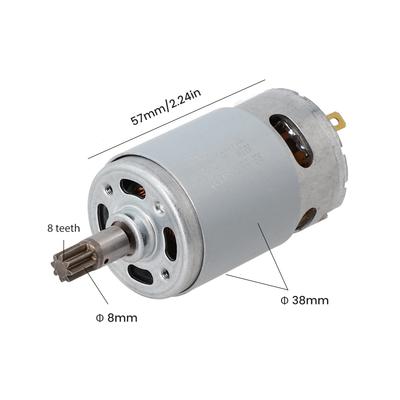 8 Зубьев Двигатель RS-550VD-6532 Серебристый WU390 WU390.1 WU390.9 WX390 WX390.1 Электроинструмент WX390.9 Для Rockwell Практичный