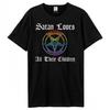 Amplified Unisex Adult Satan Love All Their Children Twin Temple T-Shirt