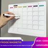Erasable Magnetic Calendar & Memo Board Set for Fridges