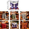Washable Halloween Ghost Pillowcase Gothic Style Bat Pillowslip Throw Pillow Cases  Party