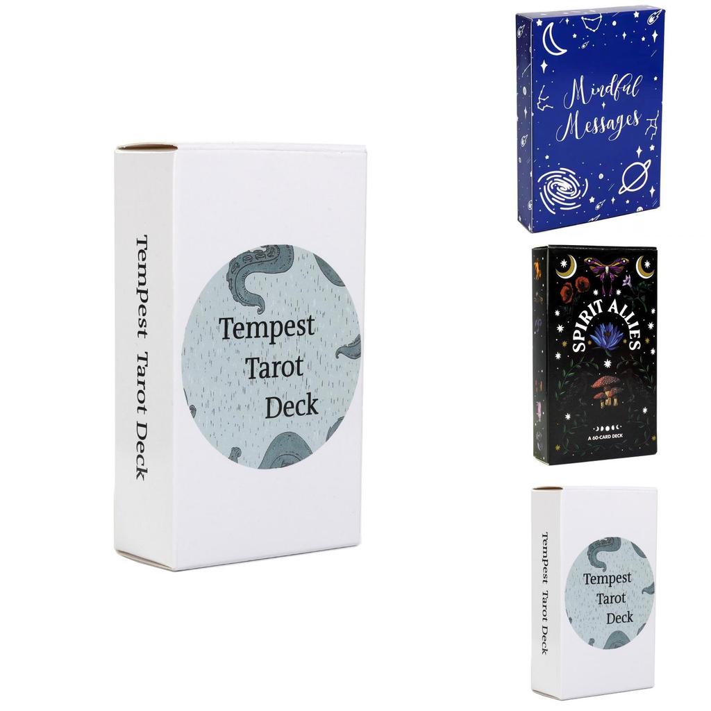 Unique English Version Tarot Cards Oracle Deck Featuring Intricate Illustrations