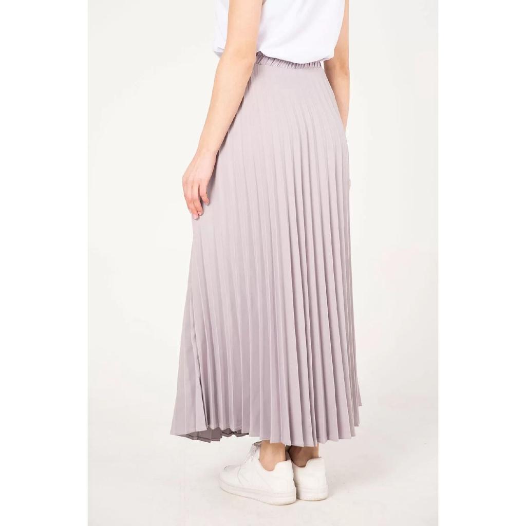 Плиссированная Юбка 32-9001 Серый