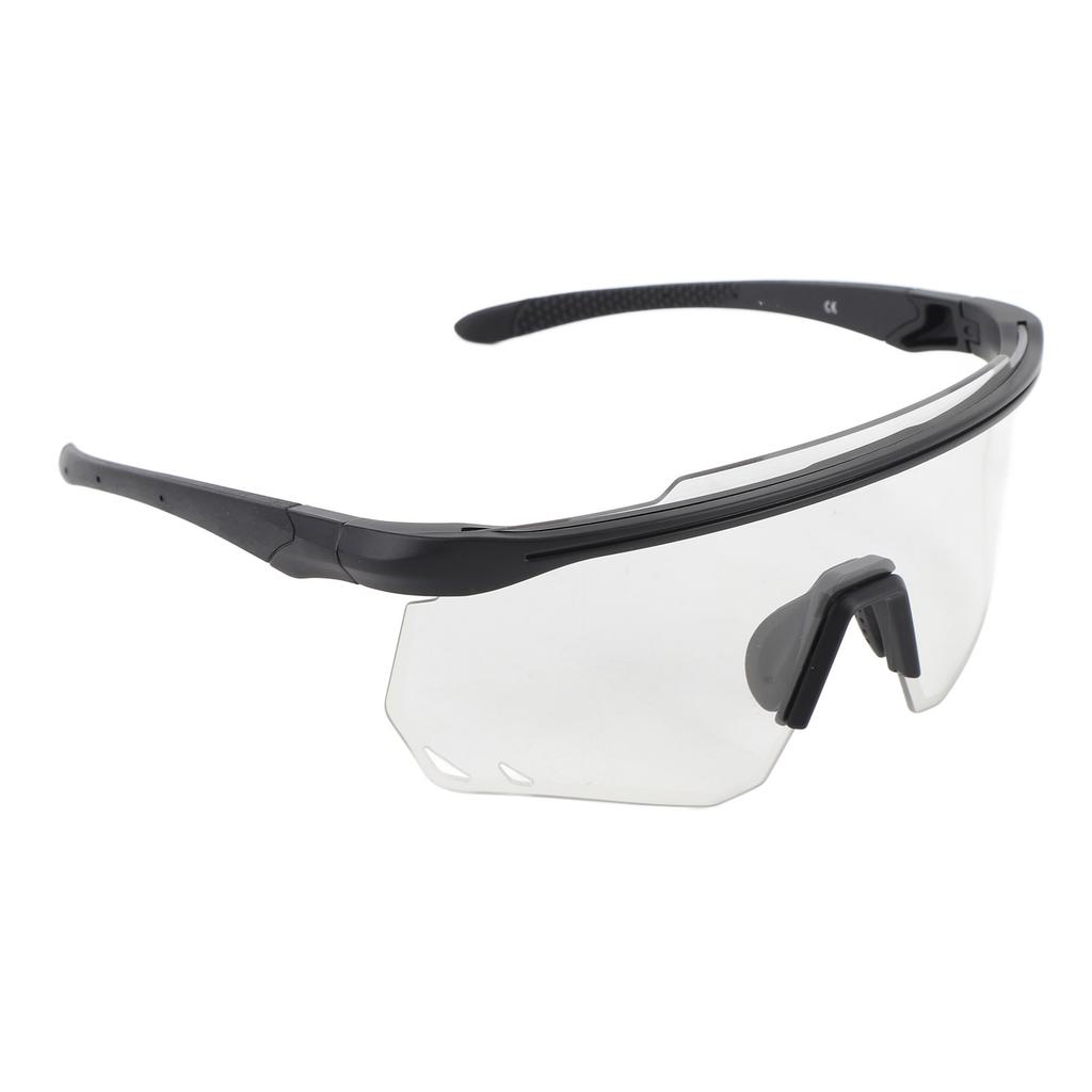 Photochromic Cycling Glasses TR90 Frame PC Lens Anti Fog Windproof Bike Sunglasses for Men Women Outdoor Sports