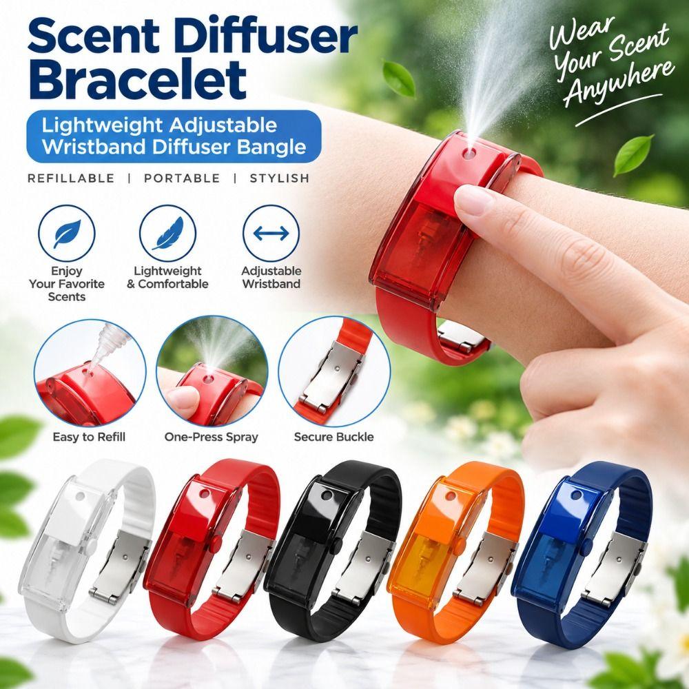 Adjustable Diffuser Bangle Refillable Refillable Dispenser Bracelet Scent Diffuser Bracelet Dating