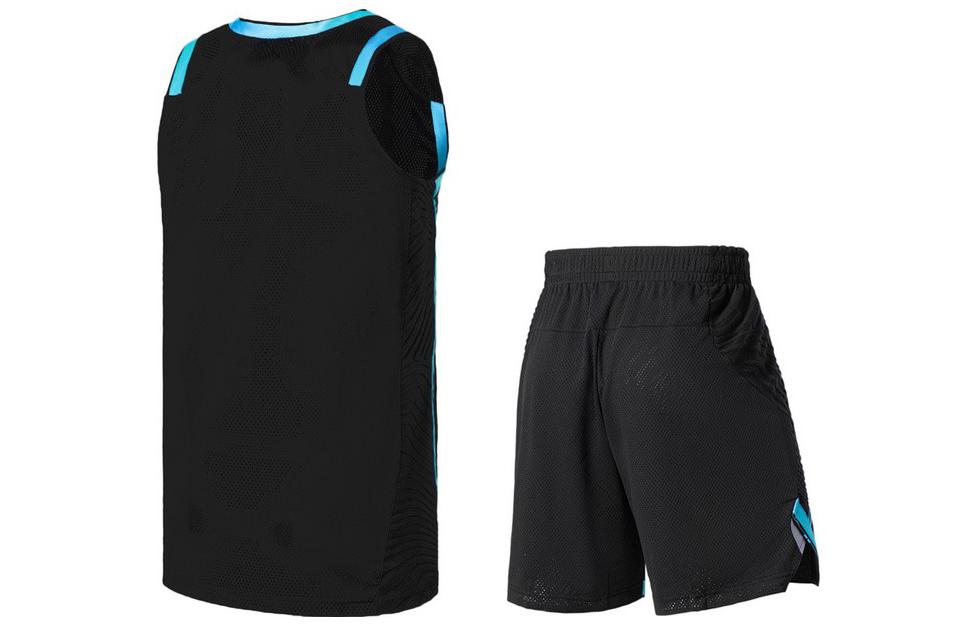 Li Ning Баскетбольный костюм мужской черный AATS001-1
