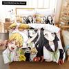 3D Anime Kawaii Girls Out Of The Blade Bedding Sets Duvet Cover Set With Pillowcase Twin Full Queen King Bedclothes Bed Linen