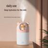 USB Portable Desktop Humidifier with Large Mist & Ambient Light - Air & Water Purifier