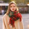 Deqing Siyue Plaid Imitation Cashmere Scarf - Warm, All-Match Winter Accessory for Couples and Students