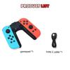 Сменный контроллер Joy для Switch Oled Lite Joypad L/R Съемный геймпад с датчиком движения/вибрацией/6-осевой гироскопической рукояткой для зарядки