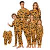 Набор пижам на Хэллоуин: Лонгслив и штаны, matching, семейная одежда для сна, удобная, мягкая ткань, сезонный принт, одежда для отдыха для взрослых