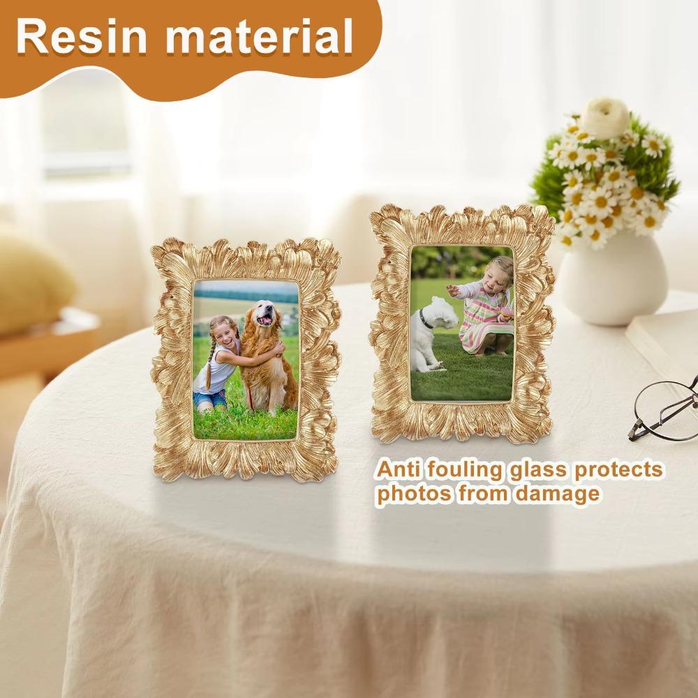 Антикварный держатель для фото, легкая фоторамка, украшения, рамки для фотографий в виде листьев, гостиная
