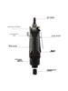 Industrial High-Torque Pneumatic Screwdriver for Woodworking with Hex Socket