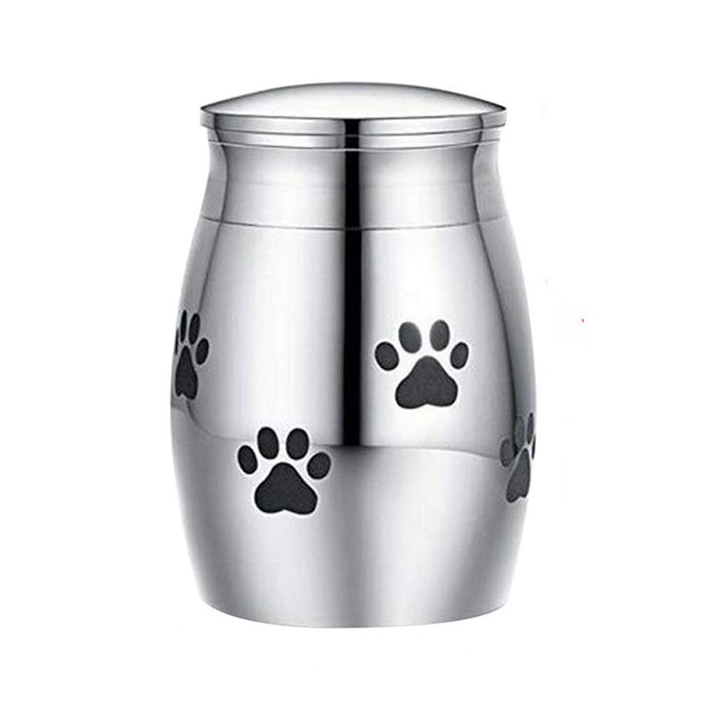 Dustproof Ash Memorial Container Stainless Steel Keepsake Burial Jar Memorial Gift