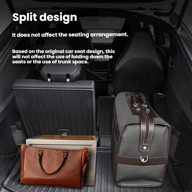 For Tesla Model YL Launch 2026 Rear Seat Backrest Protective Pad Trunk Mat Anti-Kick Pad and Foot Mat Car Interior Accessories