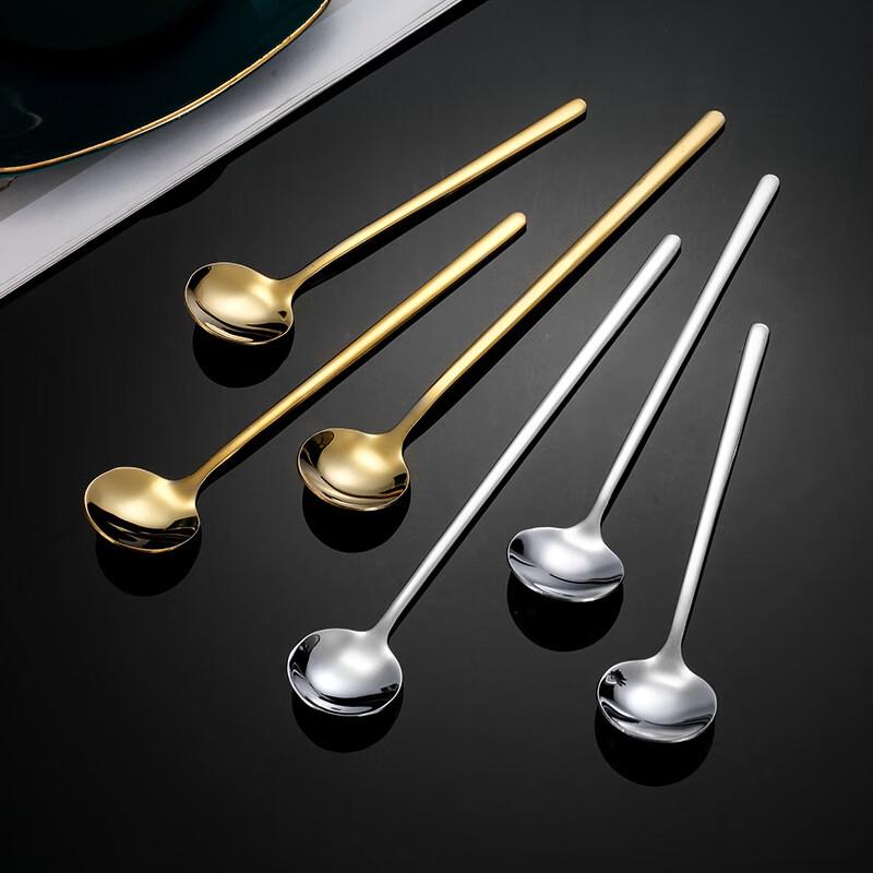 Серебряная кофейная ложка RuHan