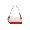 New Teri Cow Leather Crescent Bag, Handbag, Shoulder Bag Women's White CJ595-SVCAH