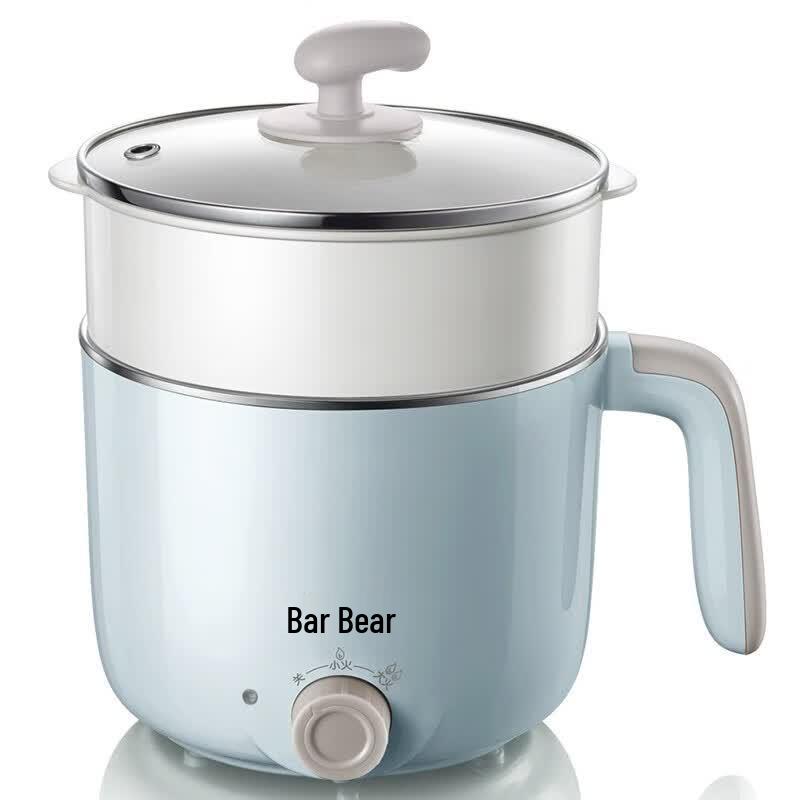 Bear Stainless Steel Electric Cooking Pot CN plug (adapter included)