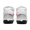 Nike Mercurial Superfly 7 TF Искусственная трава Жесткое покрытие Амортизация Противоскользящие Футбольные бутсы Унисекс Футбольные бутсы Белый Розовый AT7978-160