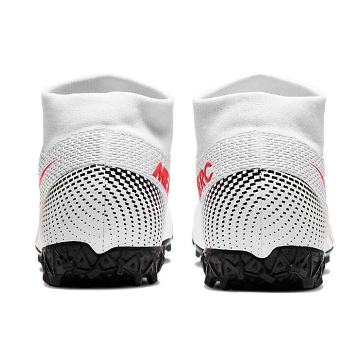 Nike Mercurial Superfly 7 TF Искусственная трава Жесткое покрытие Амортизация Противоскользящие Футбольные бутсы Унисекс Футбольные бутсы Белый Розовый AT7978-160