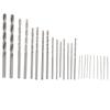 25Pcs Micro Twist Drill Bits HSS Straight Shank Mini Set for Jewelry Watch PCB Crafts 0.5‑3mm