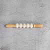 Household Wooden Massage Roller Handheld Manual Muscle Roller Sticks Hand Push Reflexology Trigger Point Massager