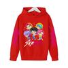 Kids Anime KPOP Print Cotton Hoodie Unisex Boys Girls Casual T-shirt Childrens Cartoon Clothes