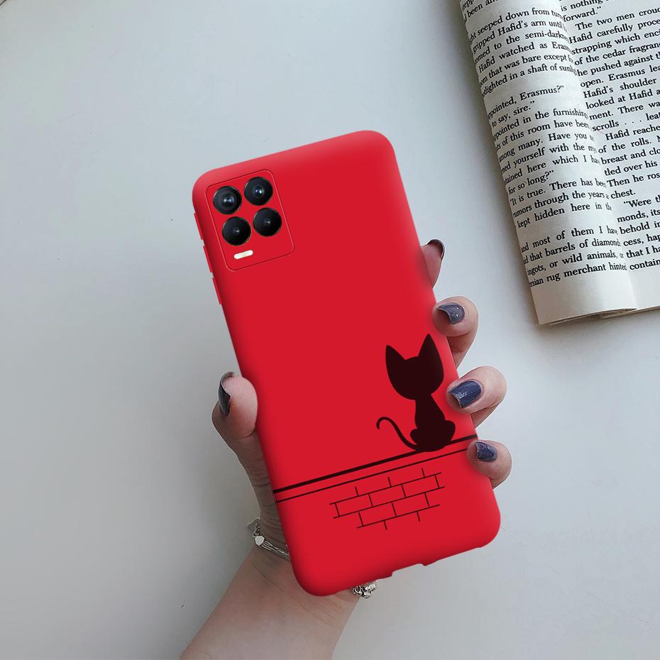 Чехол для Oppo Realme 8 Pro Милый Расписной ТПУ Силикон Ударопрочный Мягкий Задняя Крышка Телефона для Realme 8 Pro Глобальная Версия 6.4" Чехол