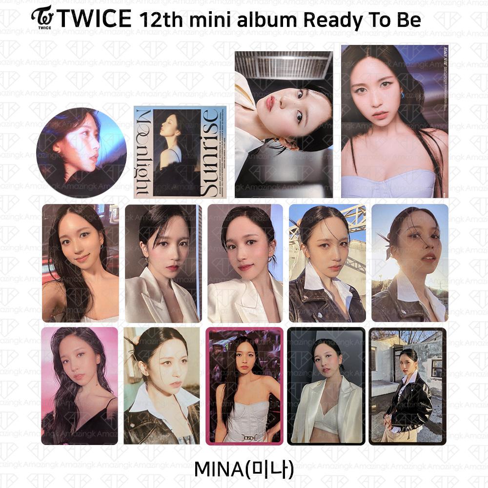 Twice 12-й мини-альбом «Готов к работе» Фотокарточка Открытка-сообщение Плакат Открытка Мина