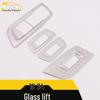 19 S4 Glass Lift Decorative Panel & Window Lift Armrest Frame Sticker Accessories