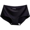 Women Panties Seamless Mid Waist High Elasticity Solid Color Anti-septic Soft Breathable Quick Dry Ice SIlk Comfortable No Constraint Lady Underpants