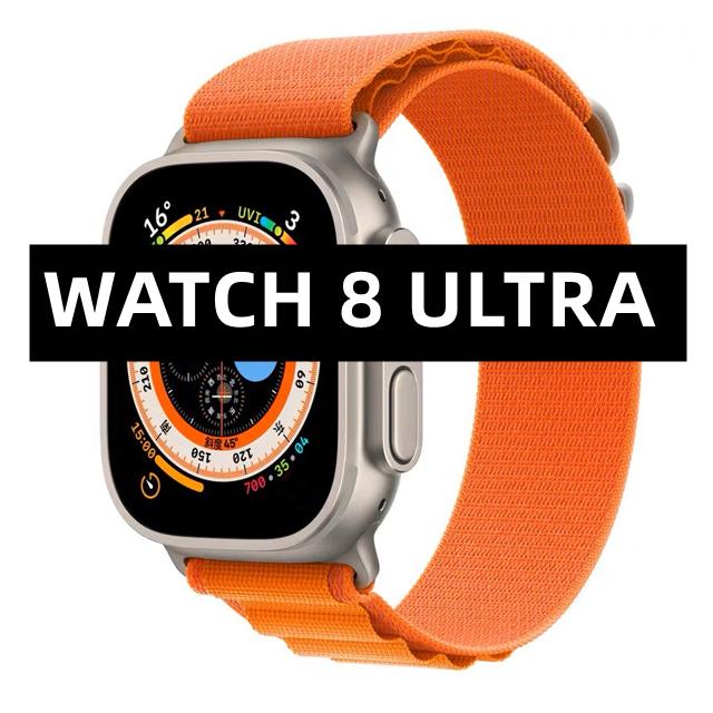 Watch 8 Ultra Smart Watch Men Gps NFC Series8 Smartwatch Водонепроницаемые спортивные часы с беспроводной зарядкой для Apple Watch