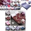 Colorful Floral Mattress Protective Cover Fitted Sheet Dustproof Cover For Bedrooms