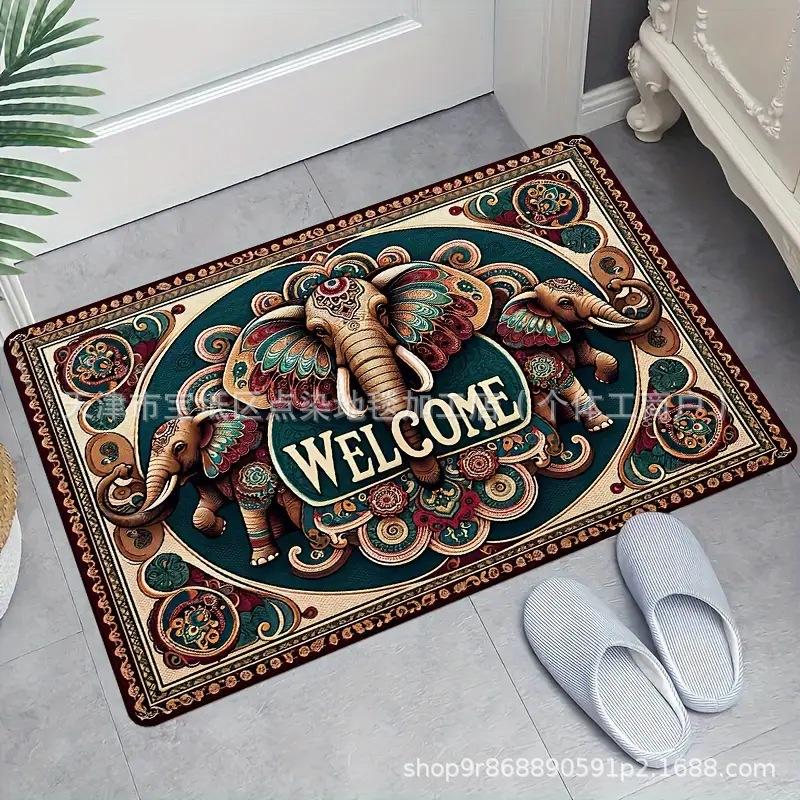 Semi-circular Floor Mat Entrance Door Mat Dirt Resistant Door Mat Kitchen Door Mat