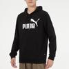 Puma Свободная повседневная толстовка с капюшоном для бега для мужчин, черная 588709-01