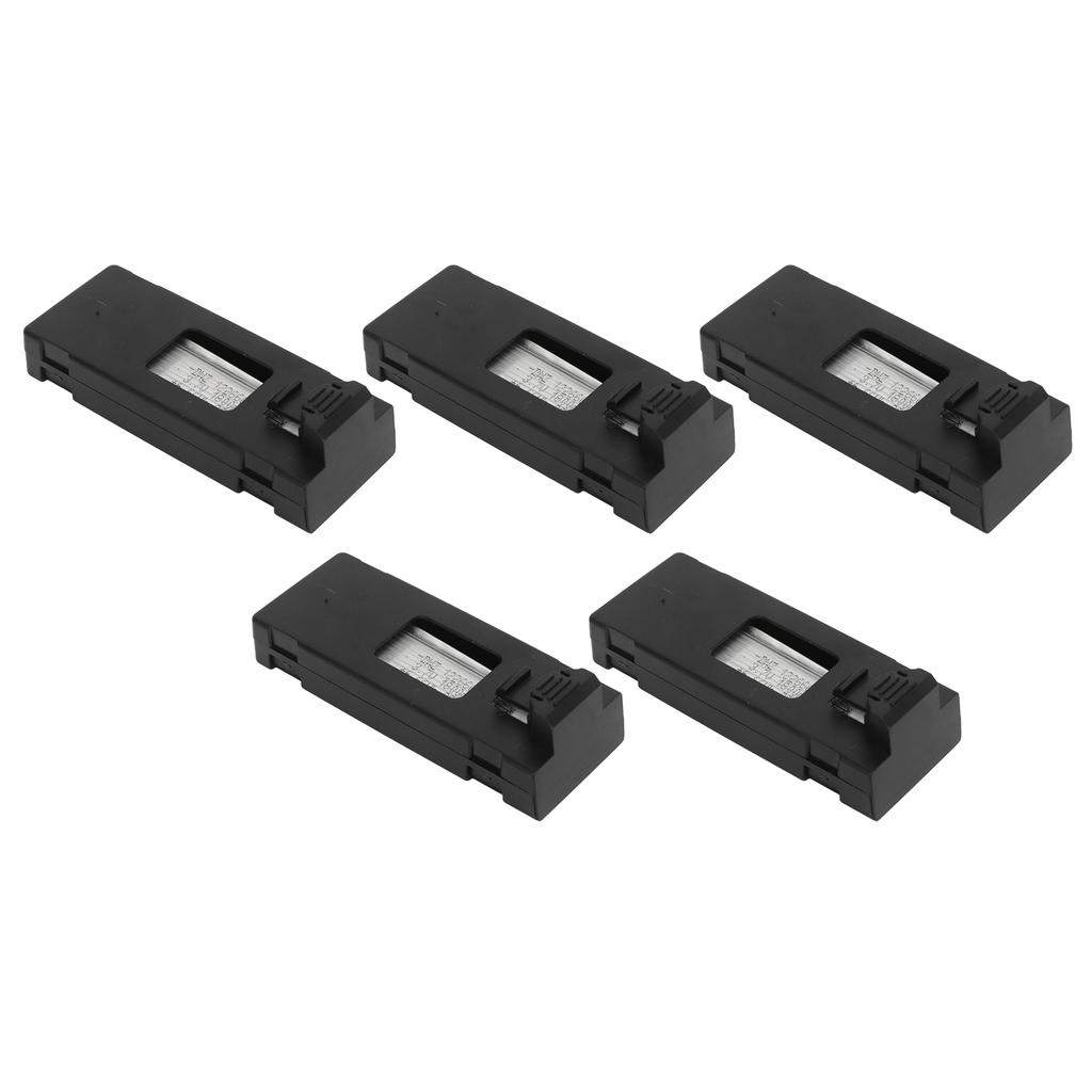 5Pcs Drone Lithium Battery 3.7V 1800mah Remote Control Aircraft Model Accessories with Charging