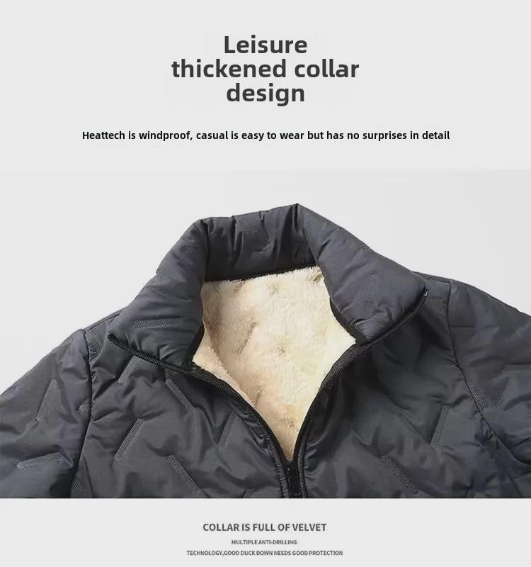 Мужская зимняя водонепроницаемая куртка с воротником-стойкой