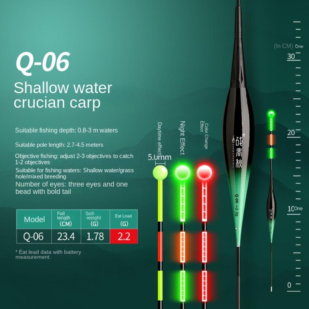 Buoy Strike Floats Indicator Bobbers 2024 Bite Alarm Night Fishing