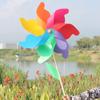 Игрушки Красочные Подсолнухи Ветряные мельницы DIY Ветряные вертушки Макет Игрушки Пластиковые Ветряные вертушки