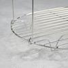 Roasting Rack Stainless Steel Steaming Rack with Handle Oval Cooling Rack Wire Rack with Integrated Feet Smoke And Grill Rack for Cooking Grilling