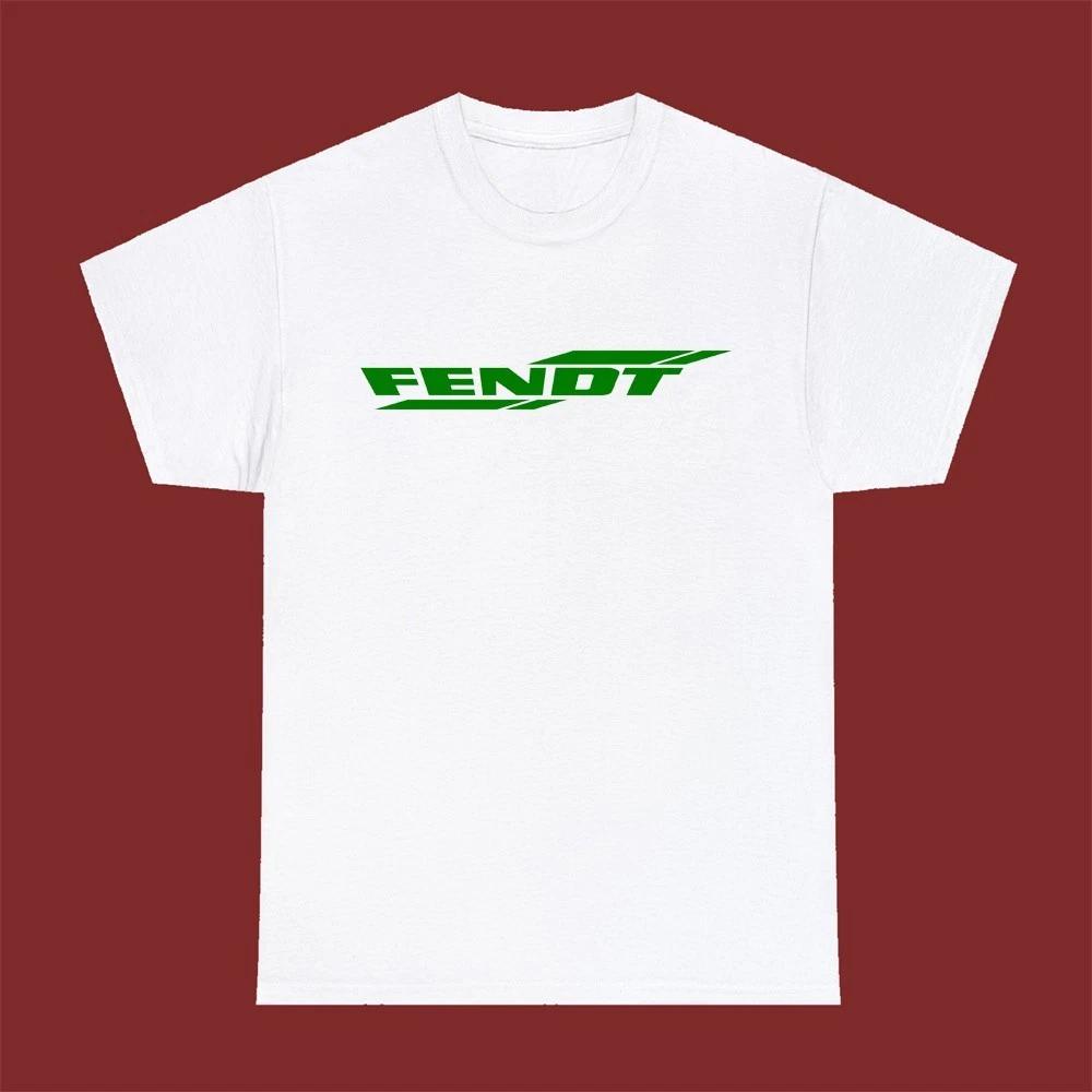 Fendt Tractor Men's White Size S-5XL