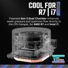 Cooler Master MasterLiquid 240L Core 240mm Closed Loop AIO Liquid Cooler ARGB Sync Gen S Cold Plate Pump 120mm PWM CryoFuze AMD Ryzen Intel Black